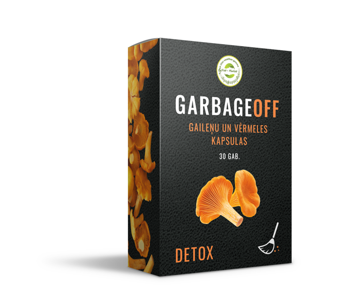 Garbageoff - лисички и полынь 30 капсул