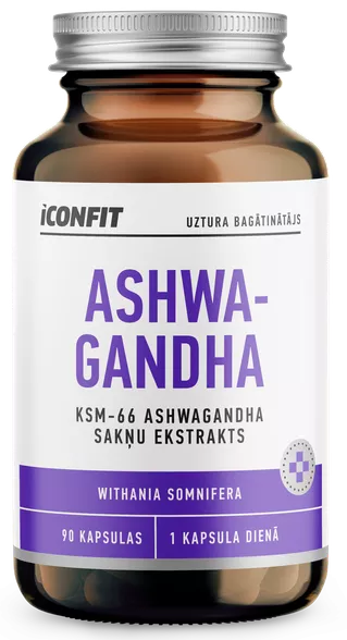 Ashwagandha kapsulas (90 kapsulas)