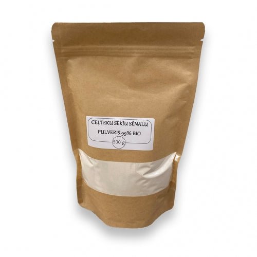 Ceļtekas sēklu sēnalu pulveris 99% BIO 500g