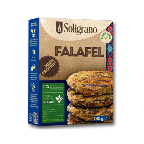Смесь Фалафеля с турецким горохом и полбой, SOLIGRANO, 140г