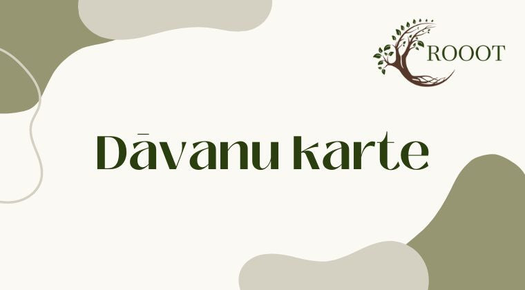 Rooot Dāvanu Karte