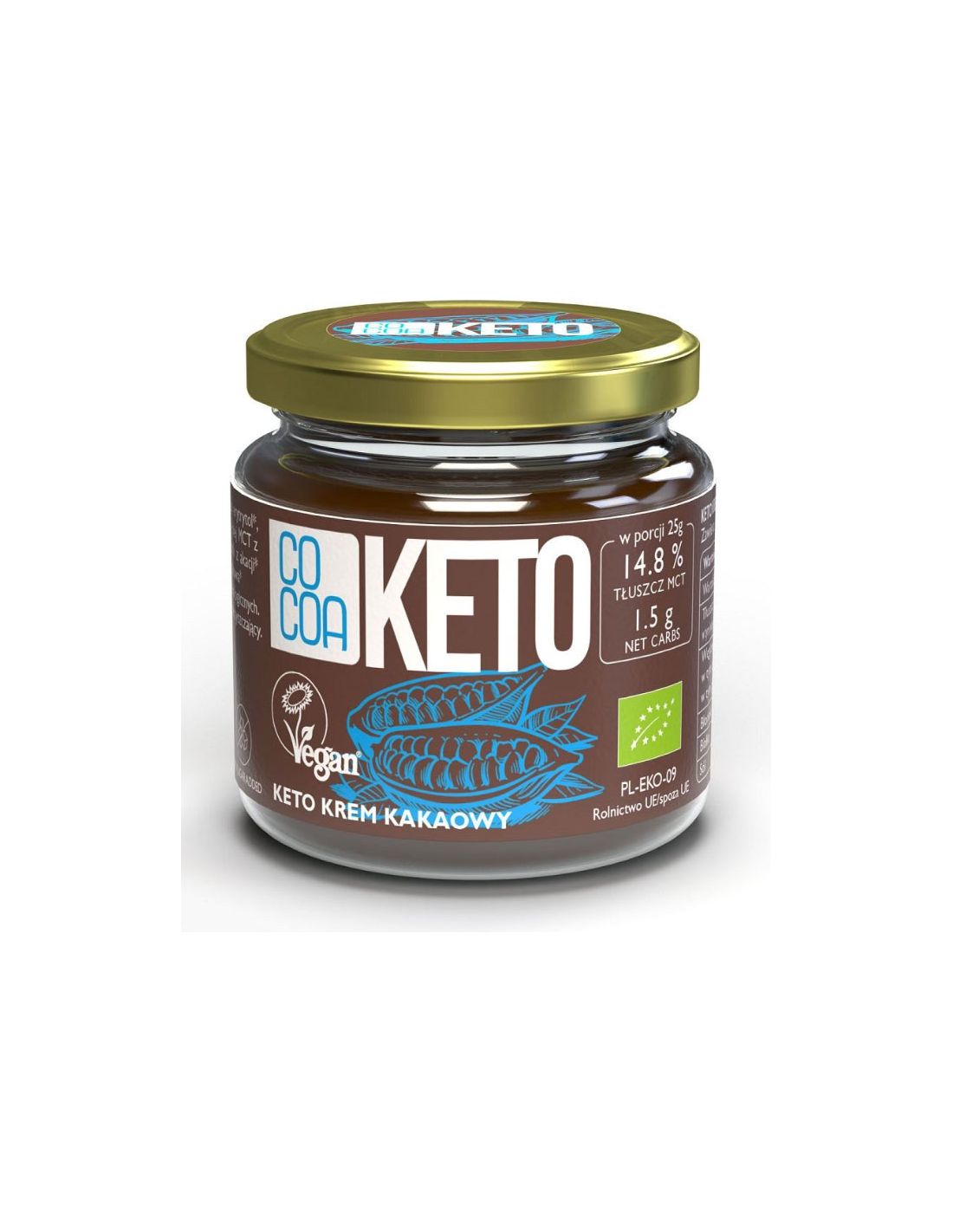 Kakao krēms 200g KAKAO KETO BIO