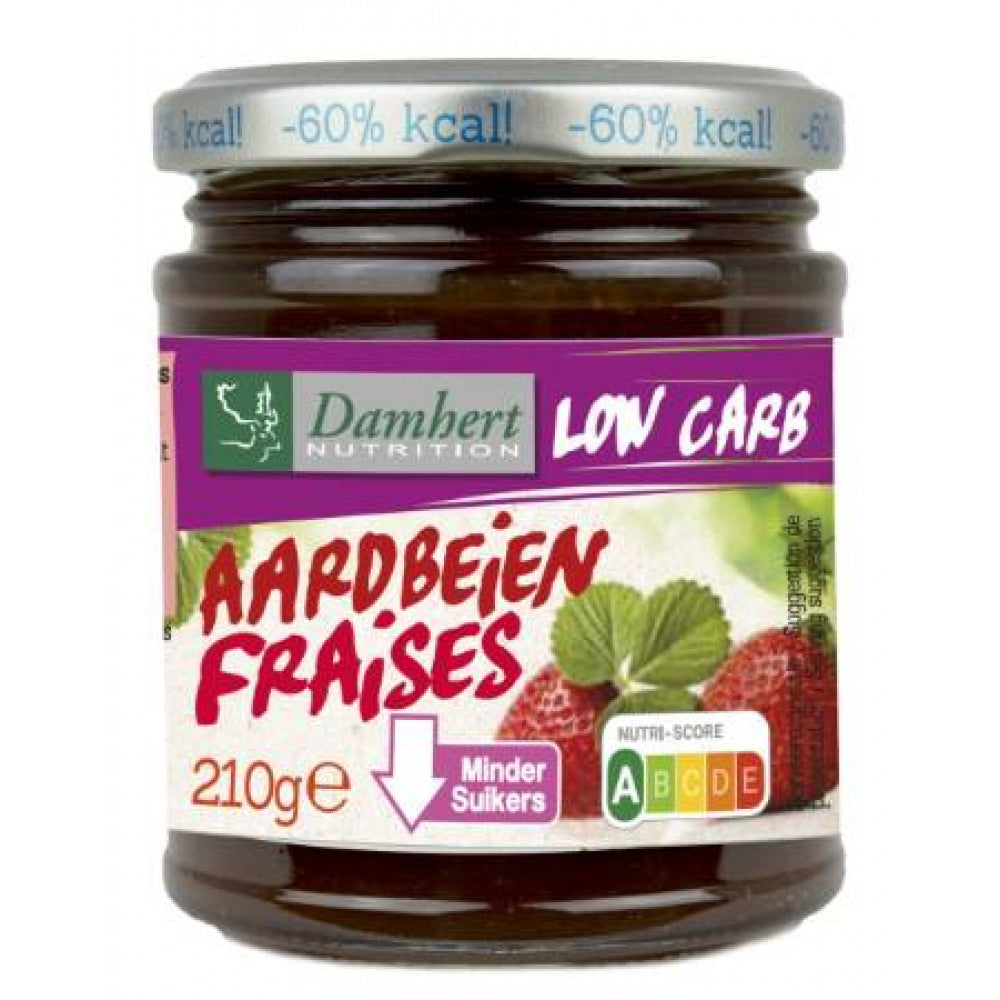Damhert zemeņu ievārījums, 210 g