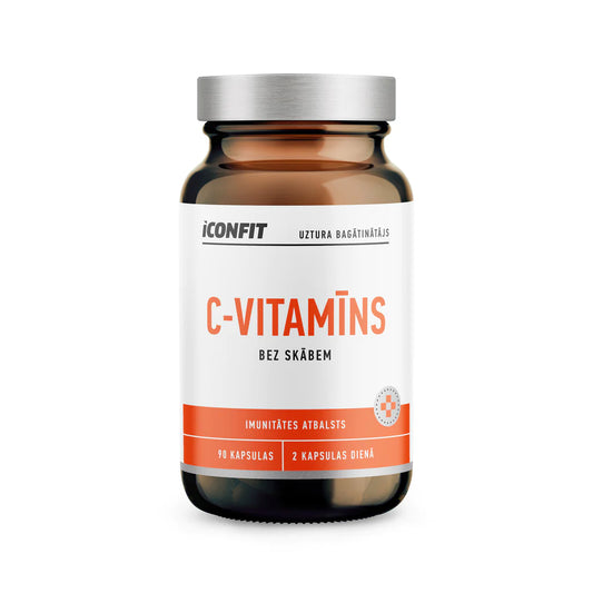ICONFIT C-Vitamīns - Neskābs (90 Kapsulas)
