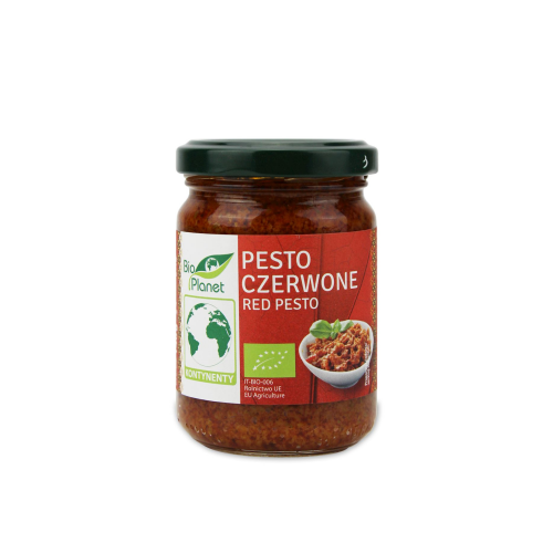 Pesto ar kaltētiem tomātiem BIO 140 g