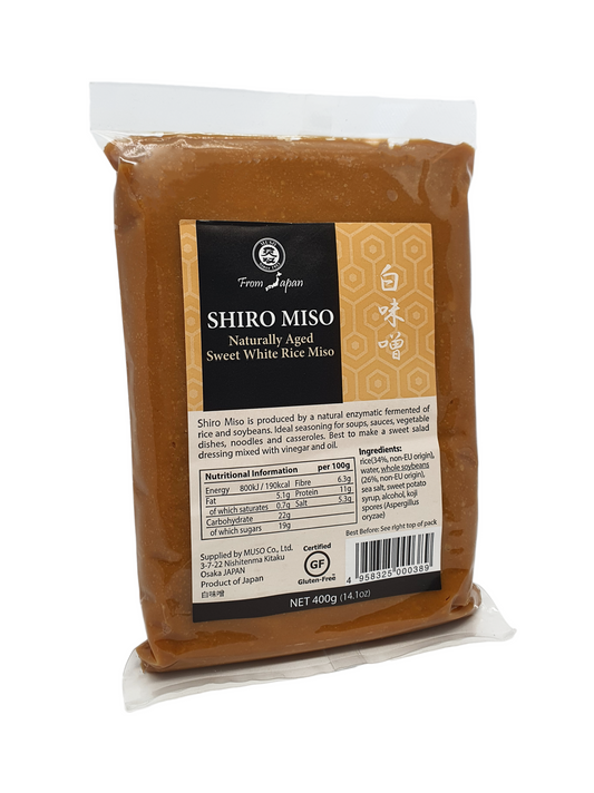 Shiro, balto rīsu miso  400g