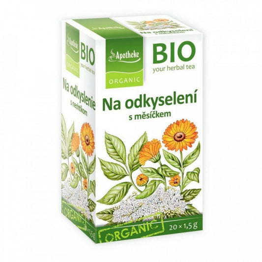 Tēja organisma atskābināšanai ar klinģerītēm BIO 20x1,5g