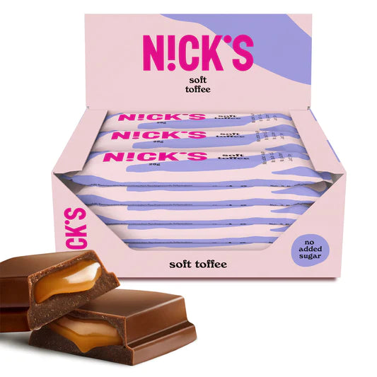 Nicks Soft toffee piena šokolāde ar īrisa pildījumu